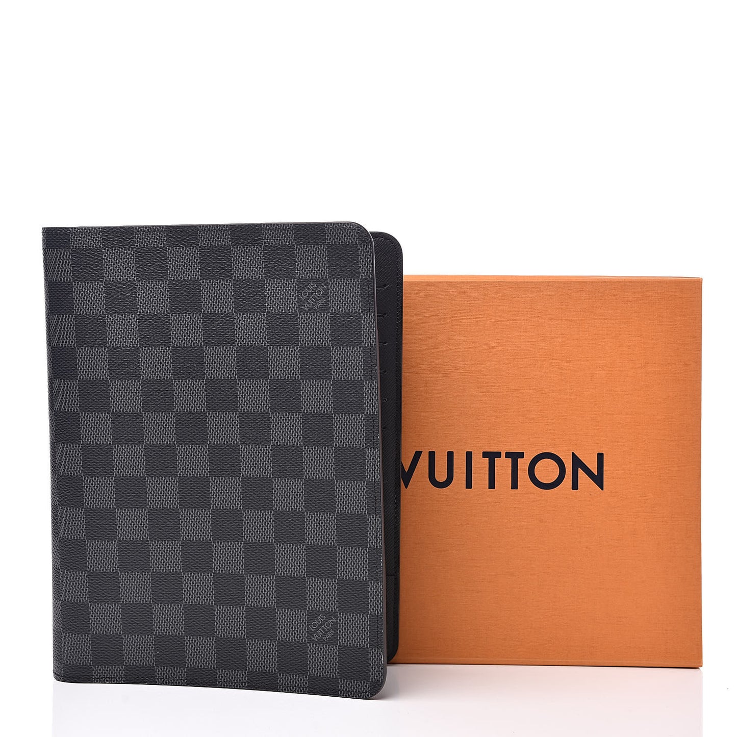 Damier Graphite Desk Agenda Cover
