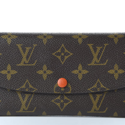 Louis Vuitton Monogram Emilie Wallet Piment 9 of 10