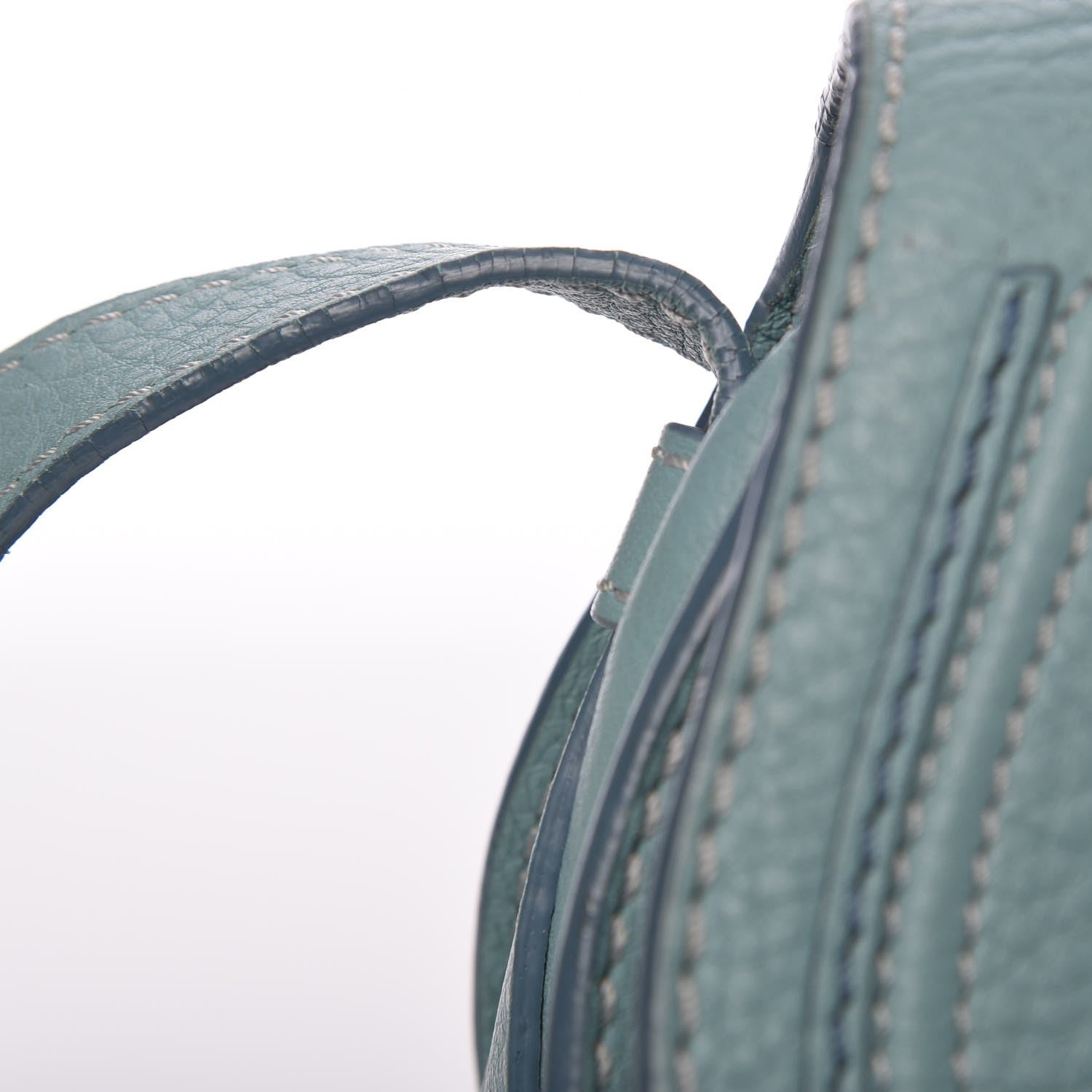 Chloe Calfskin Mini Marcie Round Crossbody Bag Fresh Mint 8 of 8