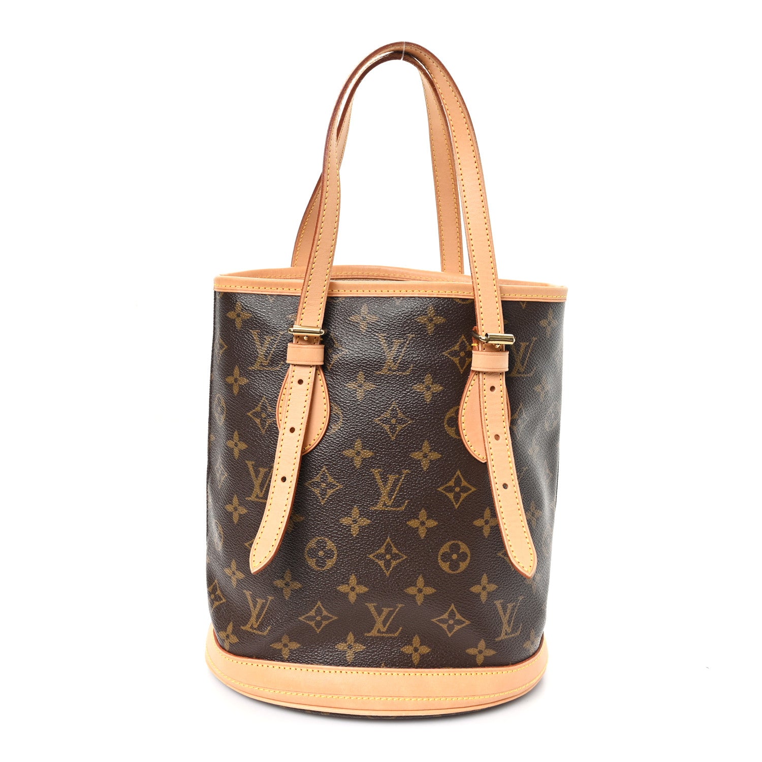 Louis Vuitton Monogram Petit Bucket 23 1 of 11
