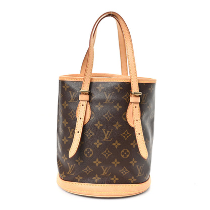 Louis Vuitton Monogram Petit Bucket 23 1 of 11