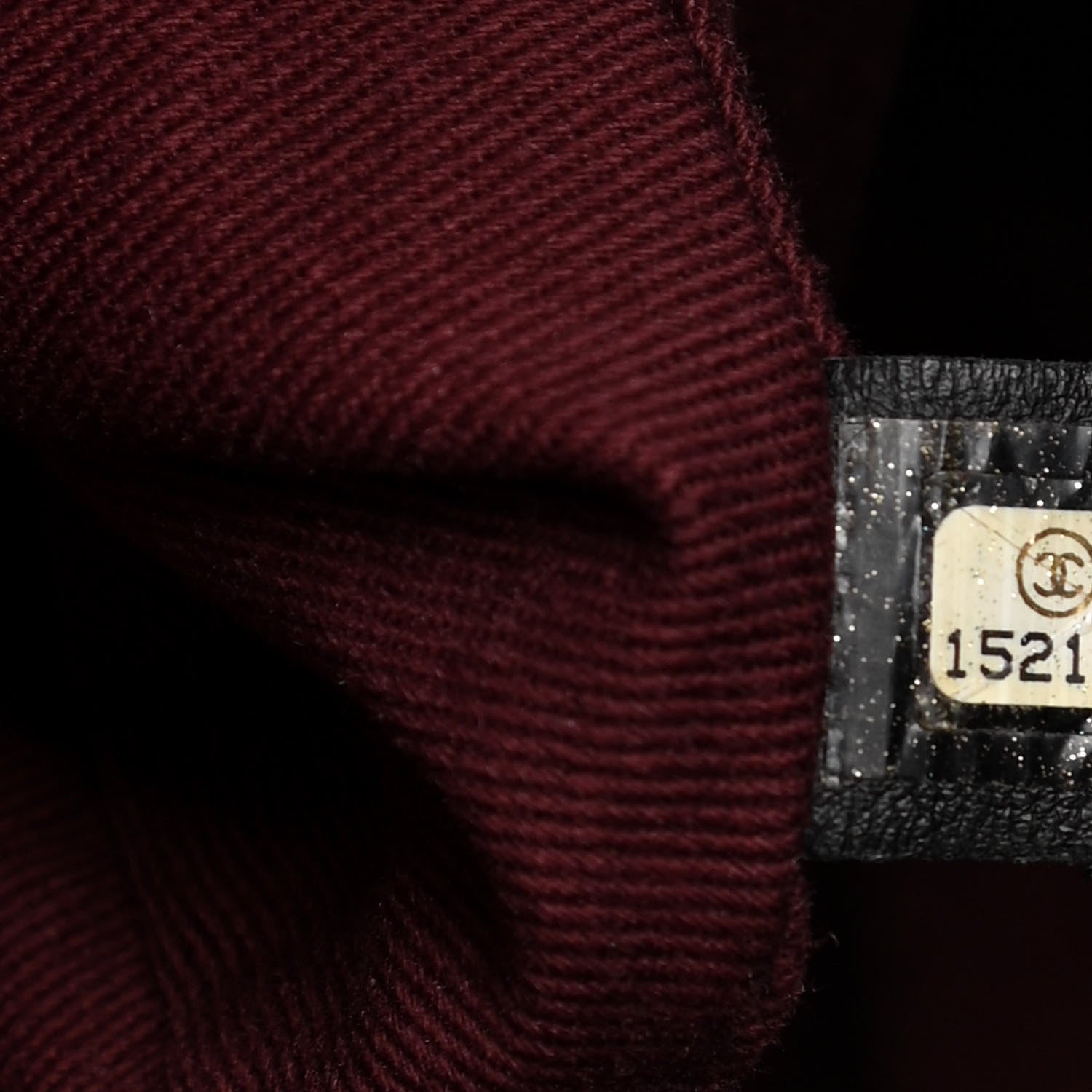 Chanel Coated Canvas Quilted Medium Garment Travel Bag Black 6 of 10