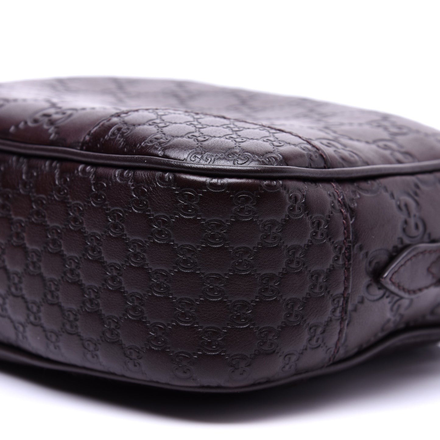 Guccissima Mini Bree Messenger Bag Chocolate