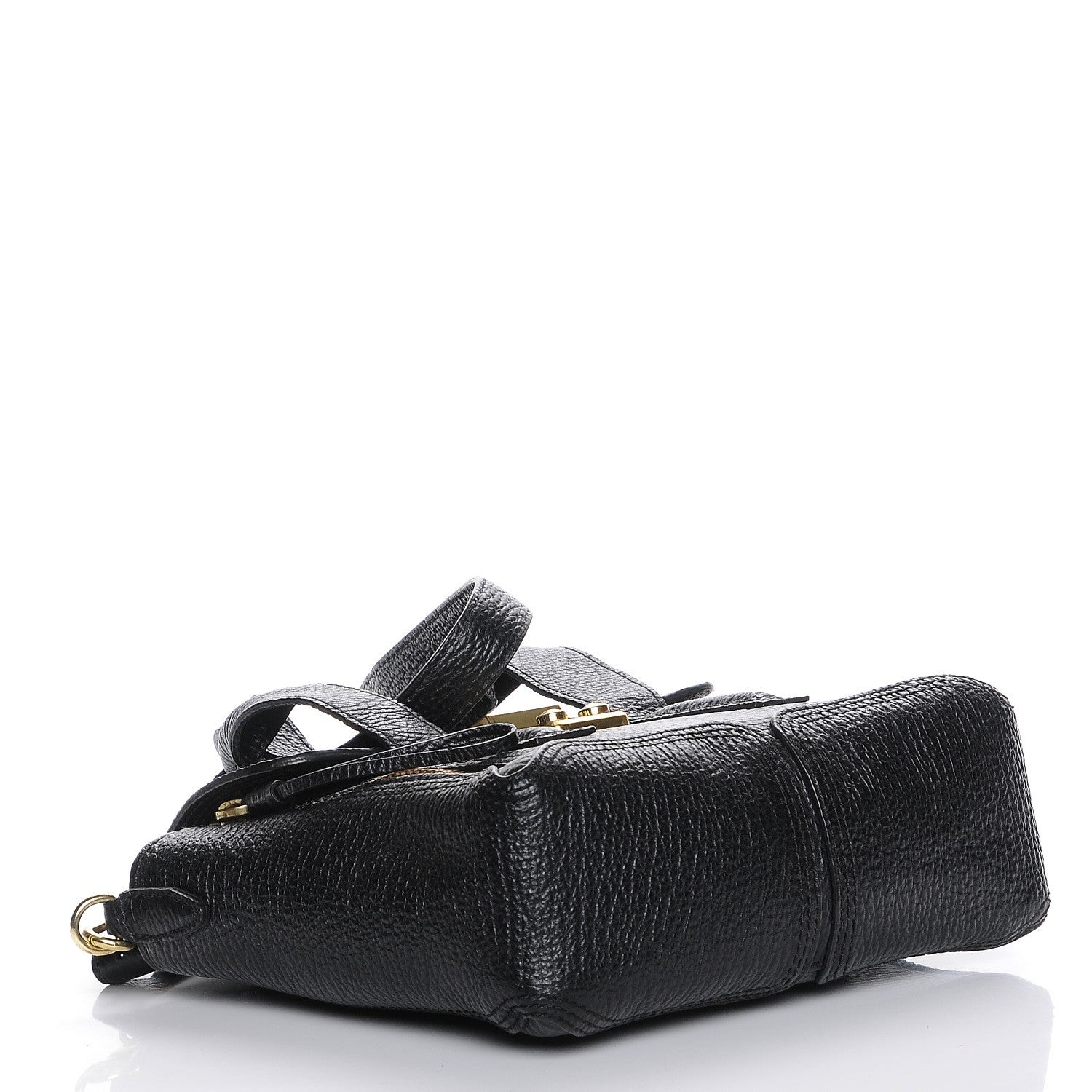 3.1 Phillip Lim 3.1 Textured Calfskin Mini Pashli Satchel Black 5 of 8