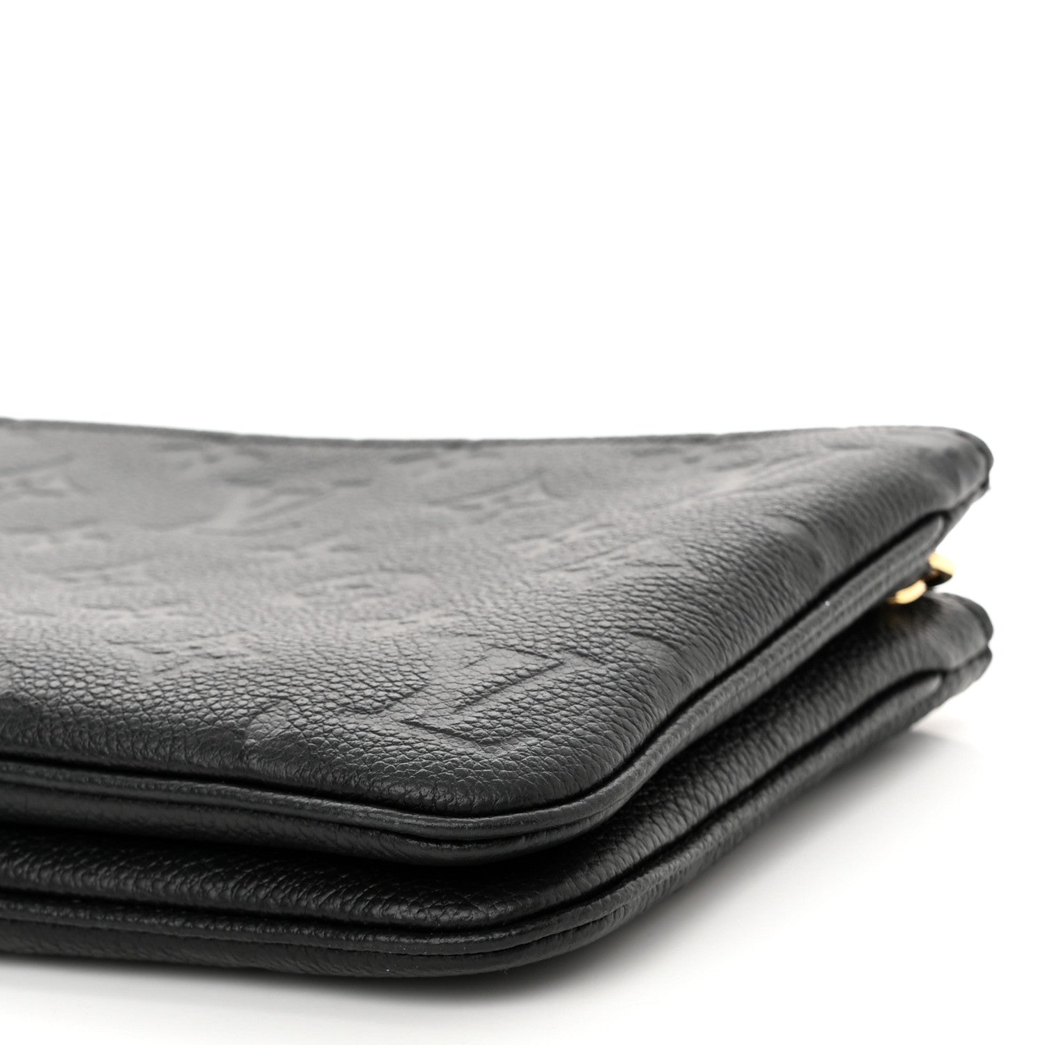 Louis Vuitton Empreinte Double Zip Pochette Black 10 of 10
