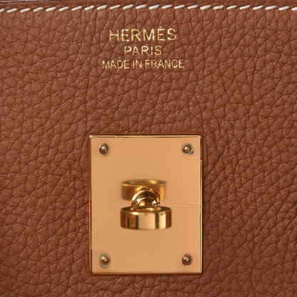 Hermes Togo Birkin 35 Gold 7 of 32