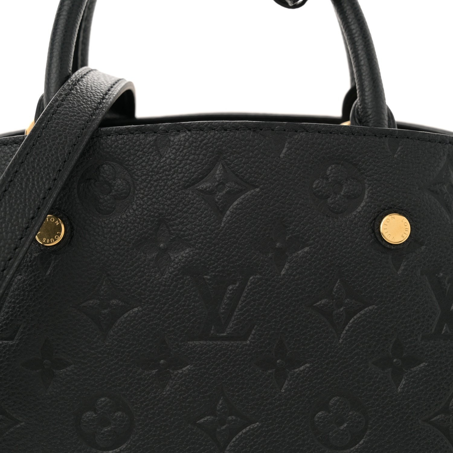 Louis Vuitton Empreinte Montaigne BB Black 8 of 10