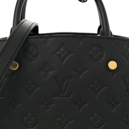 Louis Vuitton Empreinte Montaigne BB Black 8 of 10