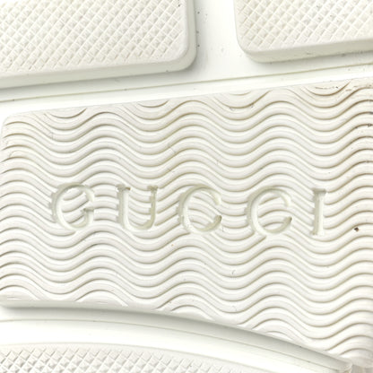 Gucci X SEGA Reflective Fabric Technical Canvas Removable Studs Mens Flashtrek Sneakers 8.5 Great White 6 of 7