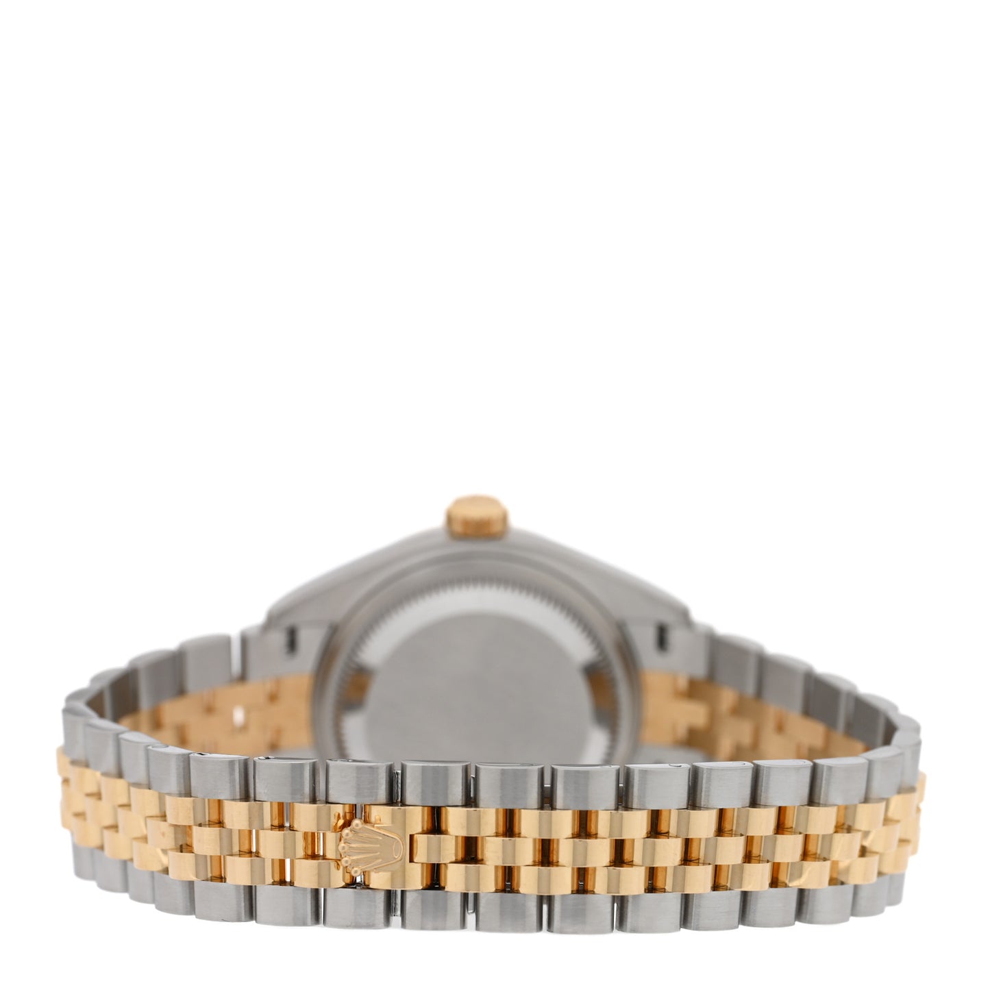 Stainless Steel 18K Yellow Gold Diamond 28mm Oyster Perpetual Datejust Watch Champagne 279173