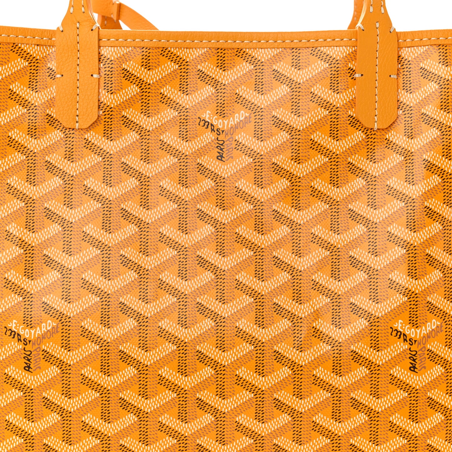 Goyardine Saint Louis PM Yellow