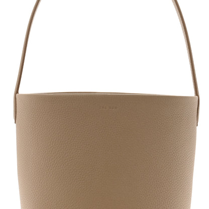 The Row Grained Calfskin Small N/S Park Tote Dark Taupe 7 of 10