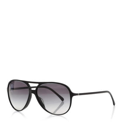 Chanel Aviator Sunglasses 5287 Black 1 of 9
