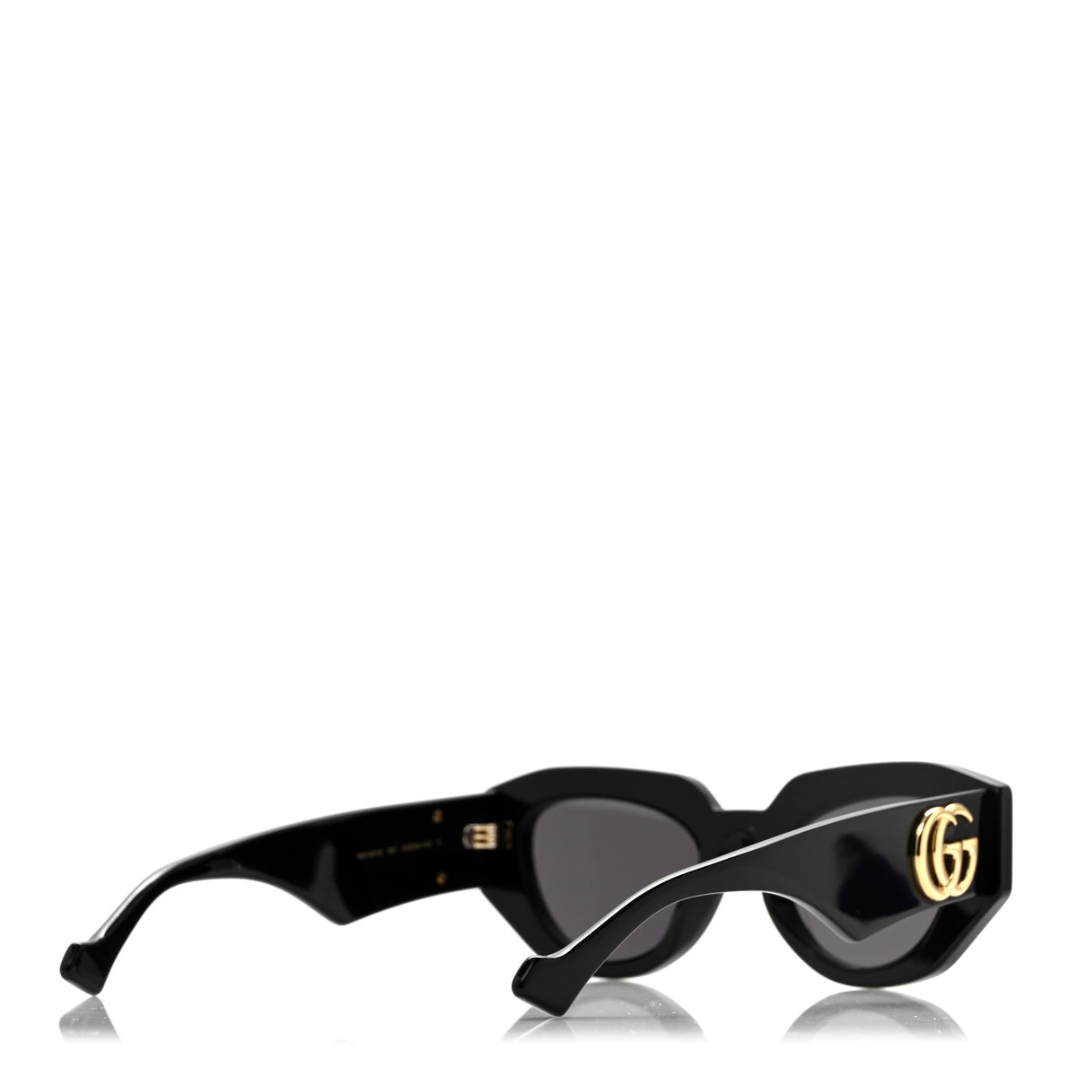 Acetate Cat Eye Sunglasses GG1421S Black