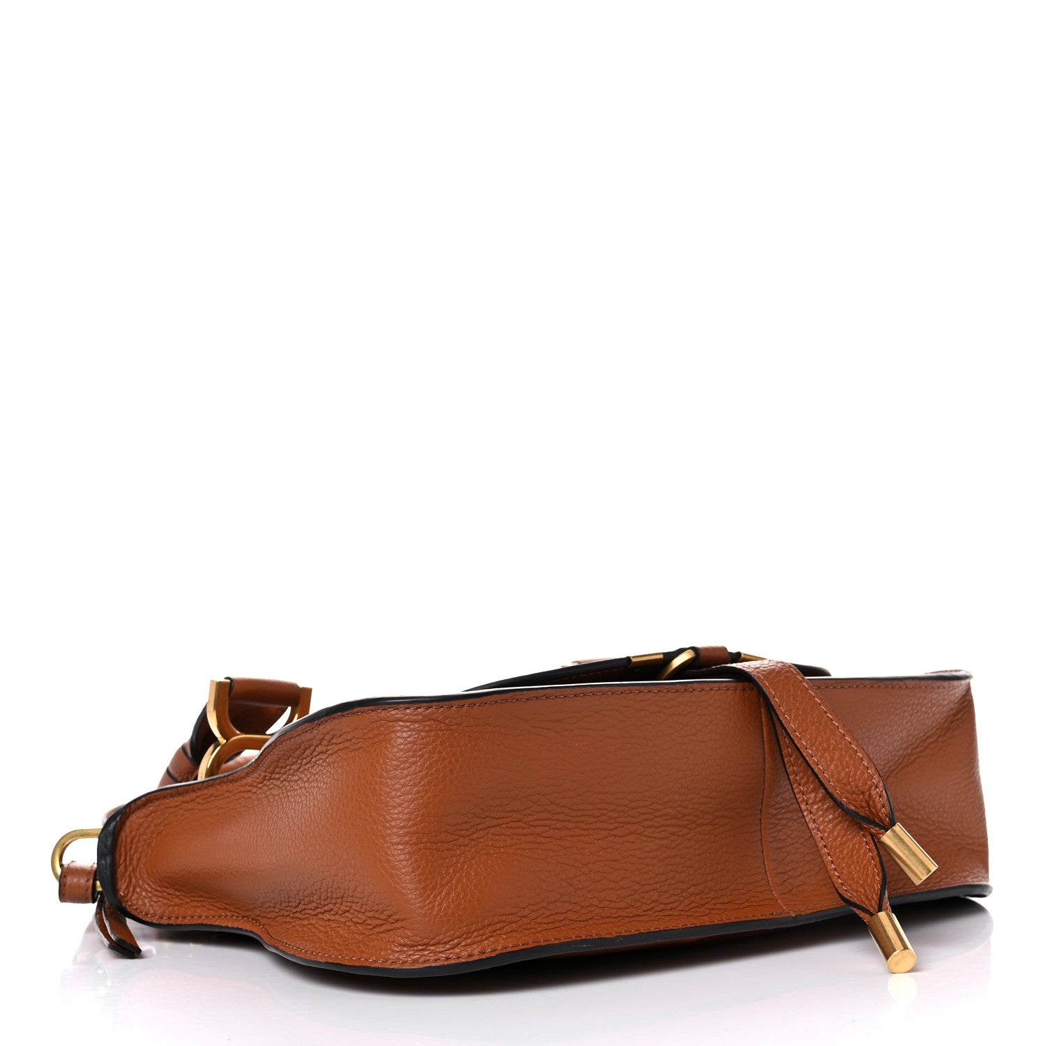 Chloe Calfskin Small Marcie Satchel Tan 3 of 8