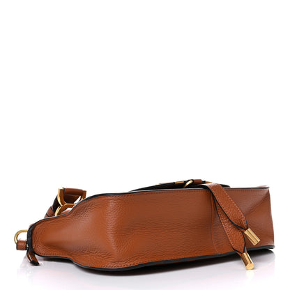 Chloe Calfskin Small Marcie Satchel Tan 3 of 8