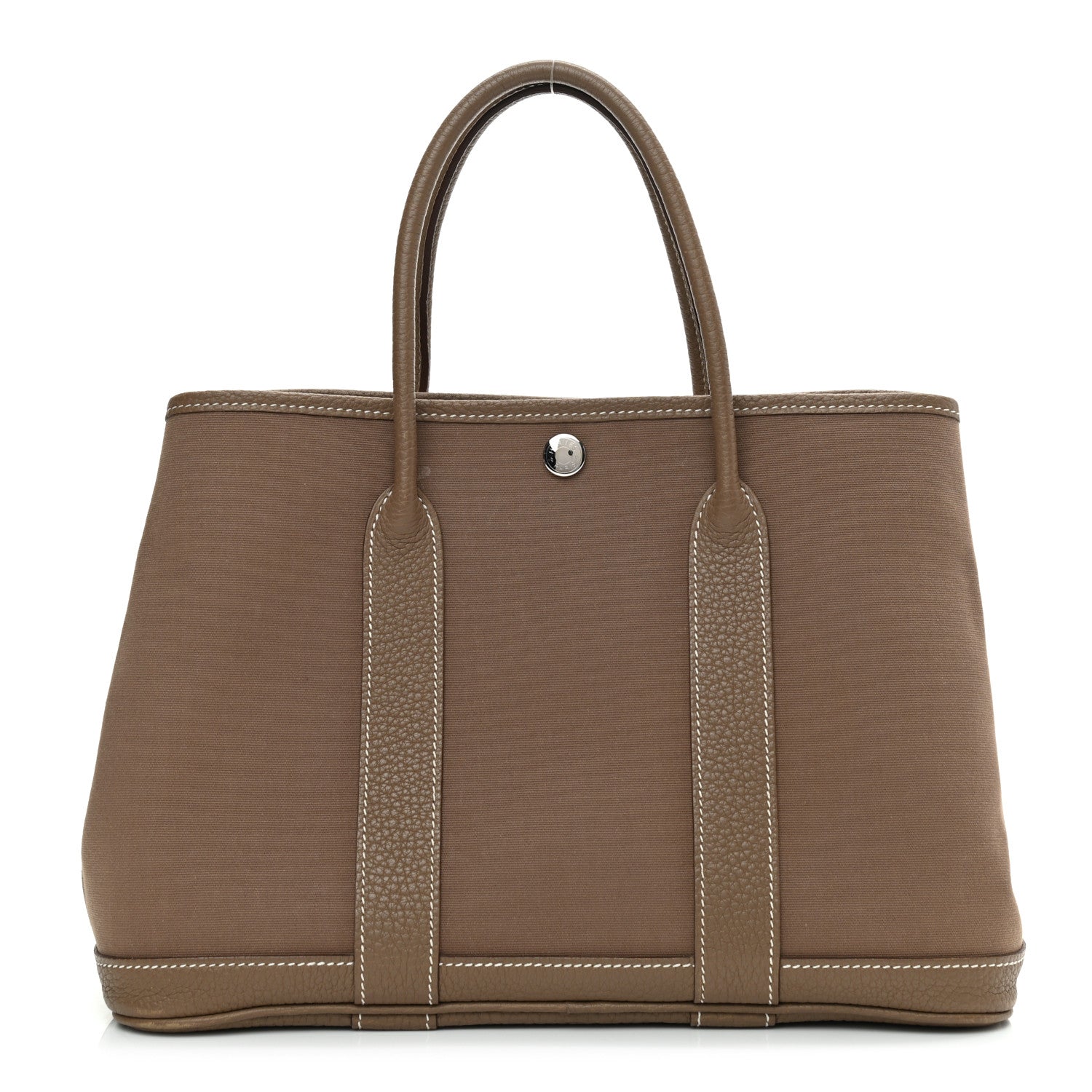 Hermes Toile Negonda Garden Party 30 TPM Etoupe 1 of 13