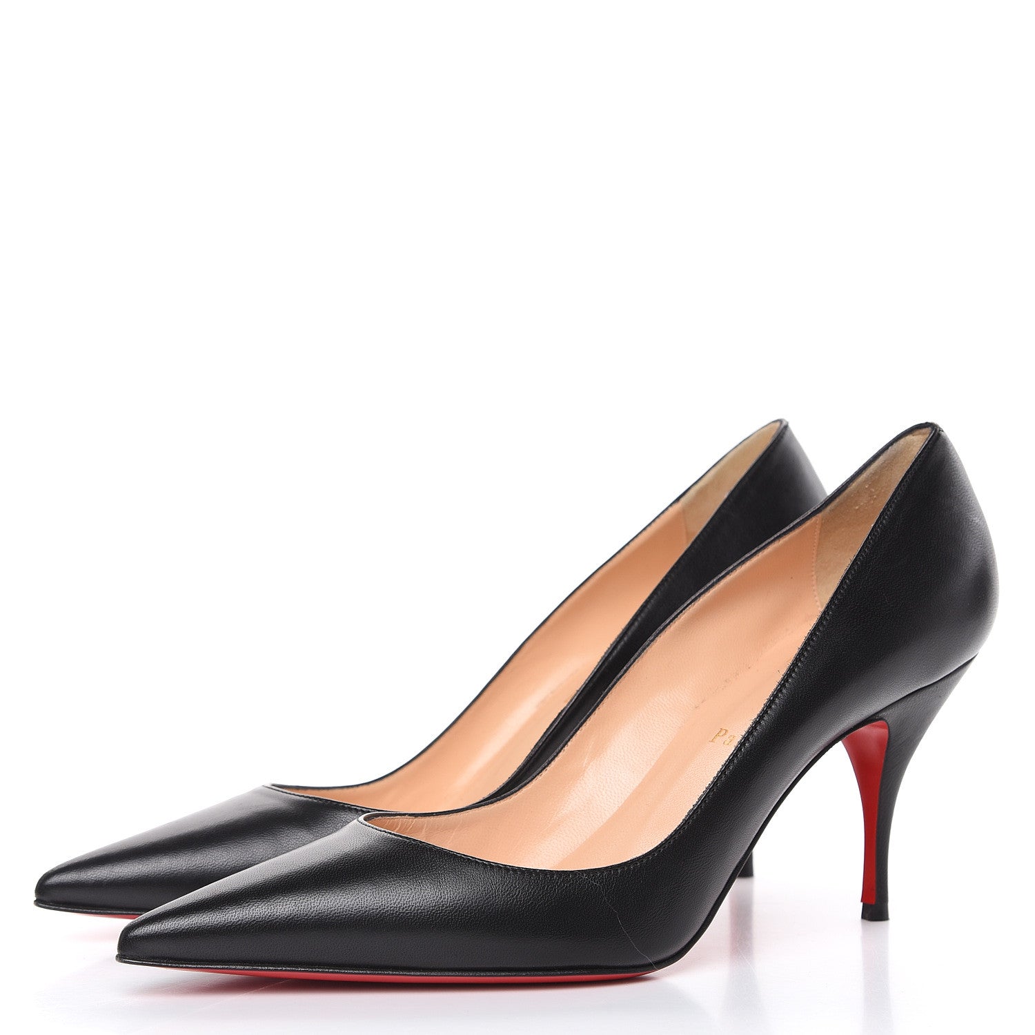 Christian Louboutin Nappa Clare 80 Pumps 38.5 Black 3 of 9