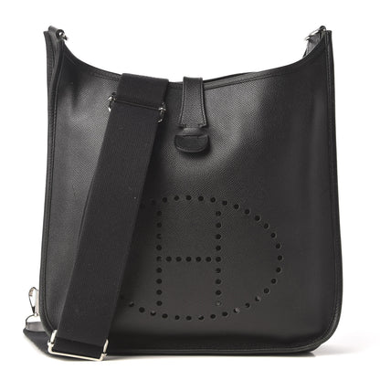 Hermes Epsom Evelyne III GM Black 1 of 14