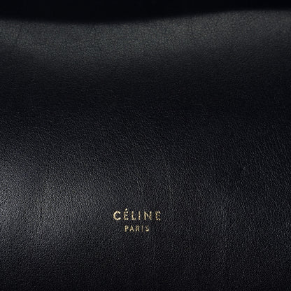 Celine Smooth Calfskin Small Bi-Color Belt Bag Black Cream 6 of 9