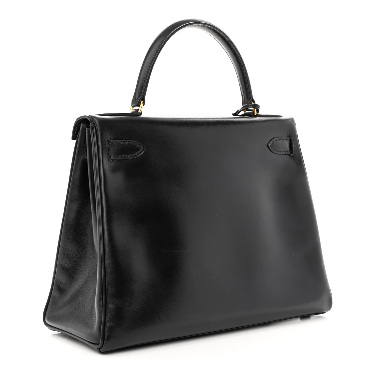 Hermes Box Kelly Retourne 28 Black 3 of 12