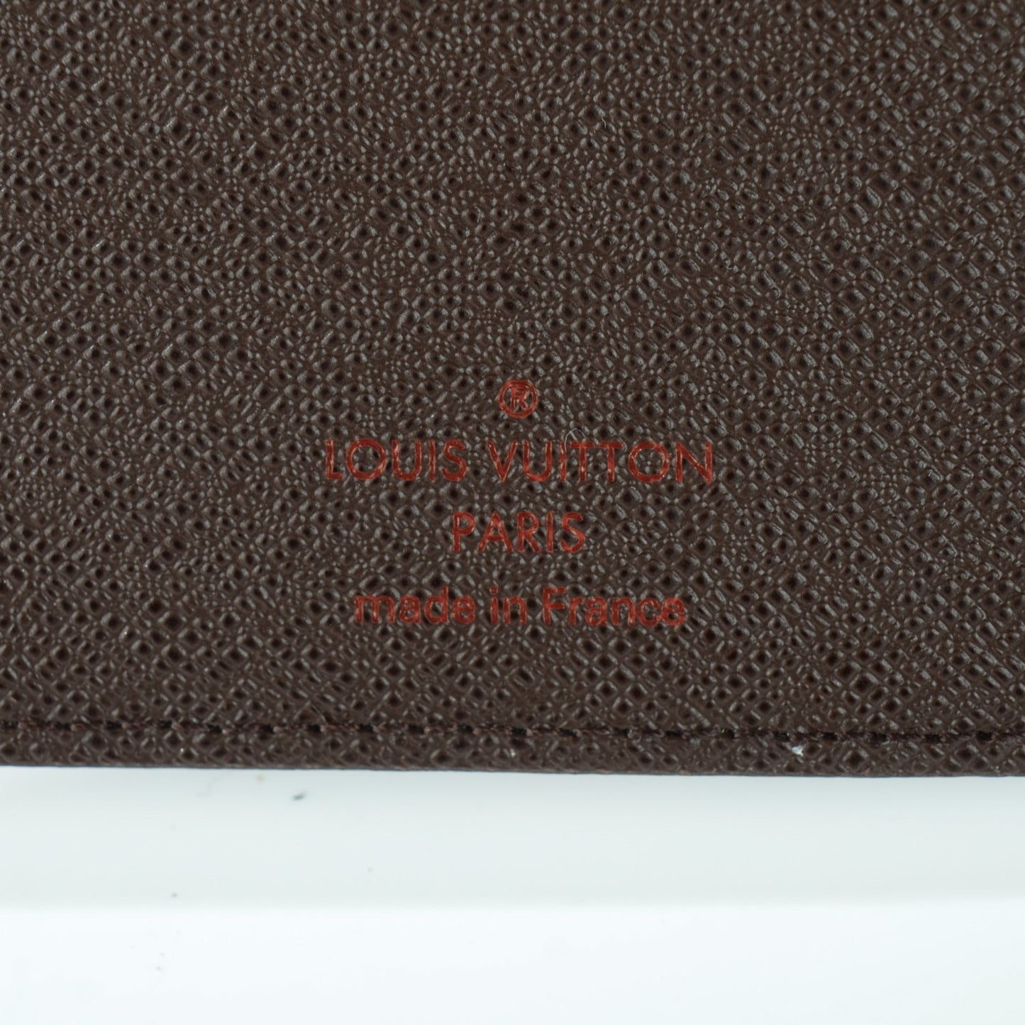 Damier Ebene Medium Ring Agenda Cover