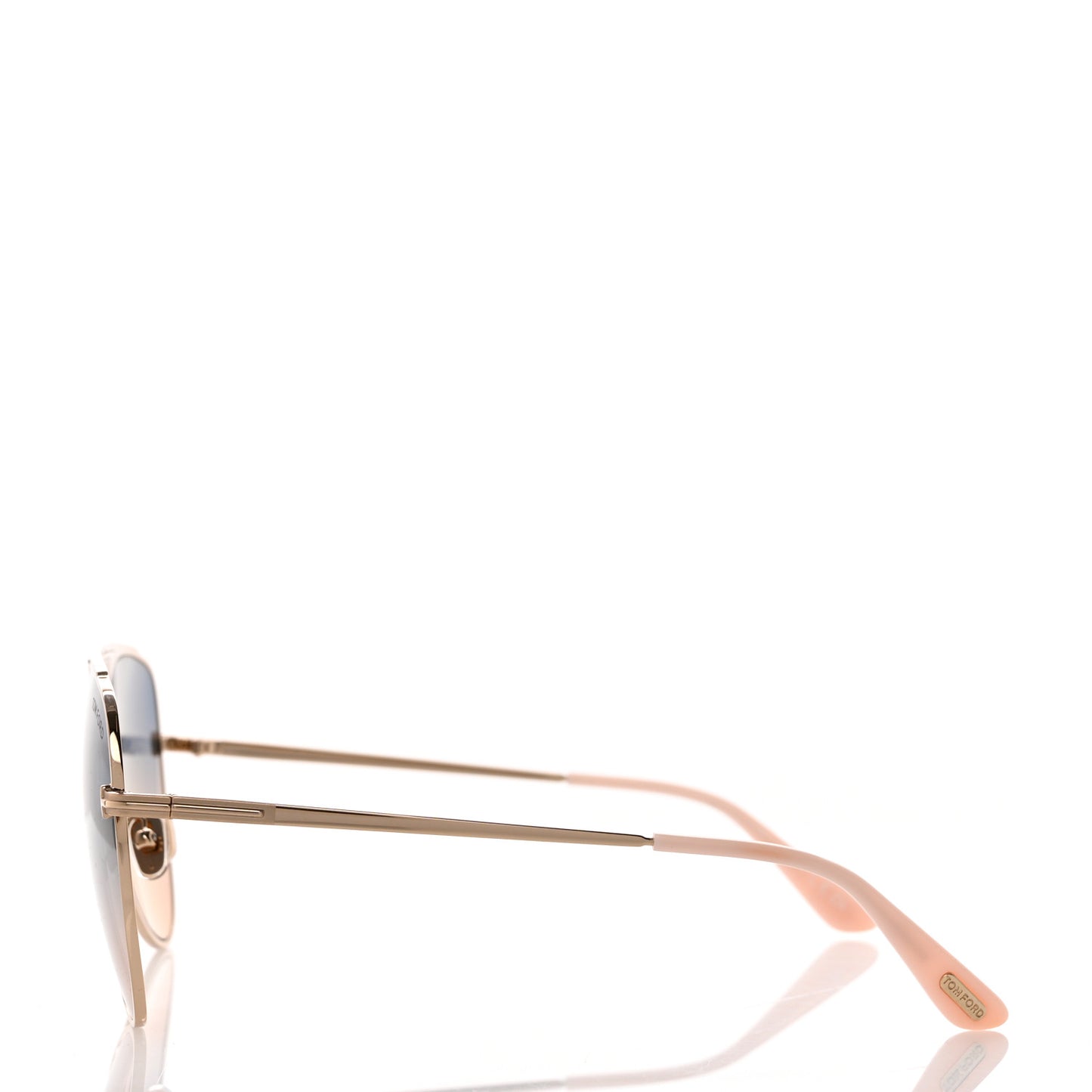 Metal Resin Ethan Pilot Sunglasses Pink Gradient