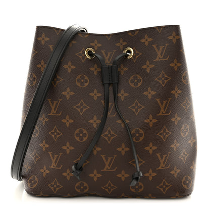 Louis Vuitton Monogram Neonoe MM Black 1 of 10