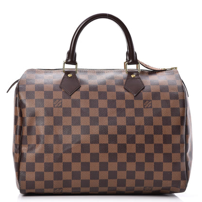 Louis Vuitton Damier Ebene Speedy 30 1 of 13