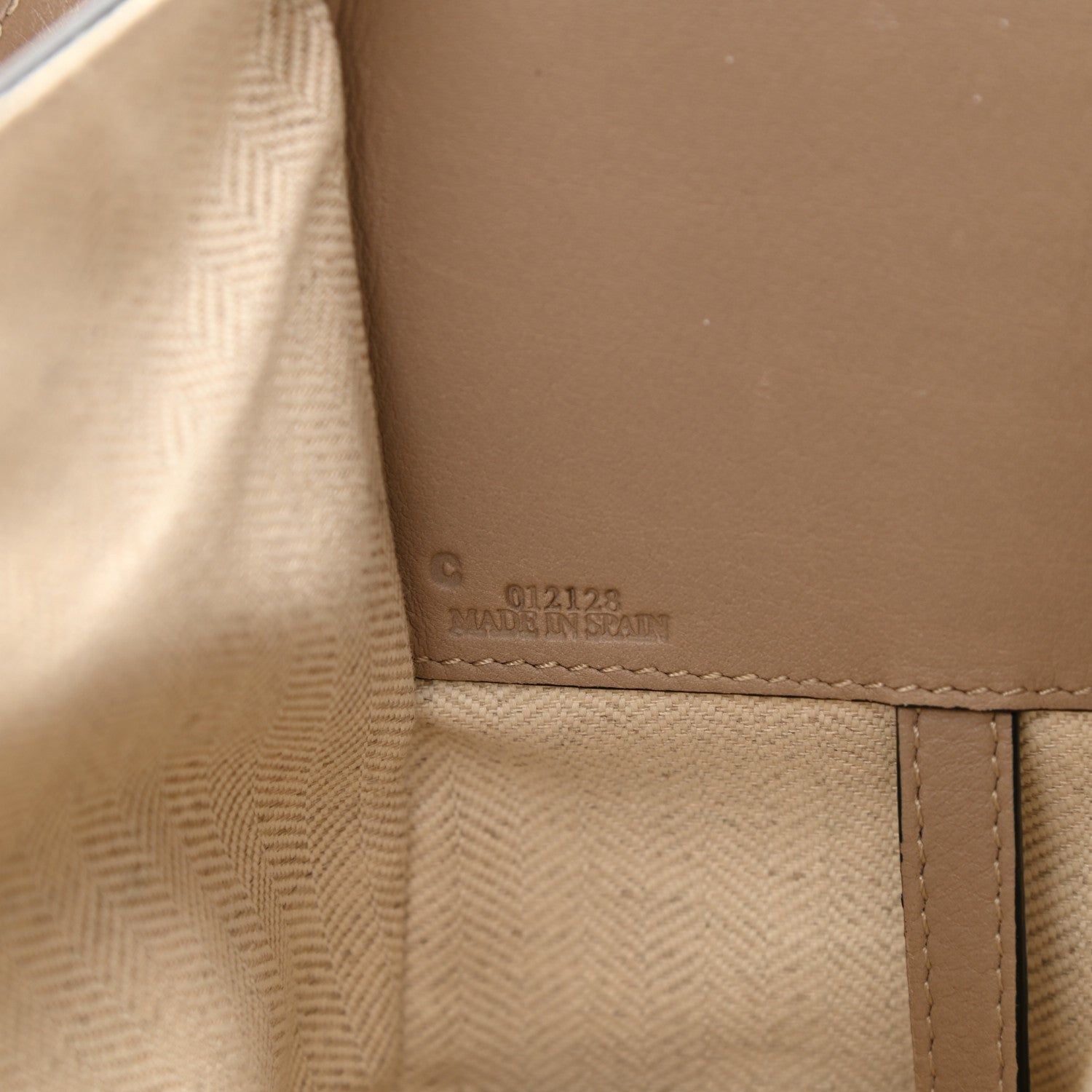 Loewe Calfskin Medium Hammock Shoulder Bag Sand 7 of 12