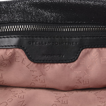 Stella McCartney Shaggy Deer Falabella Fold Over Tote Black 6 of 9