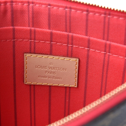 Louis Vuitton Monogram Neverfull MM GM Pochette Grenade 6 of 6