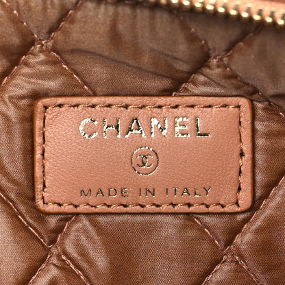Chanel Lambskin Patchwork Large Cosmetic Case Multicolor 6 of 10