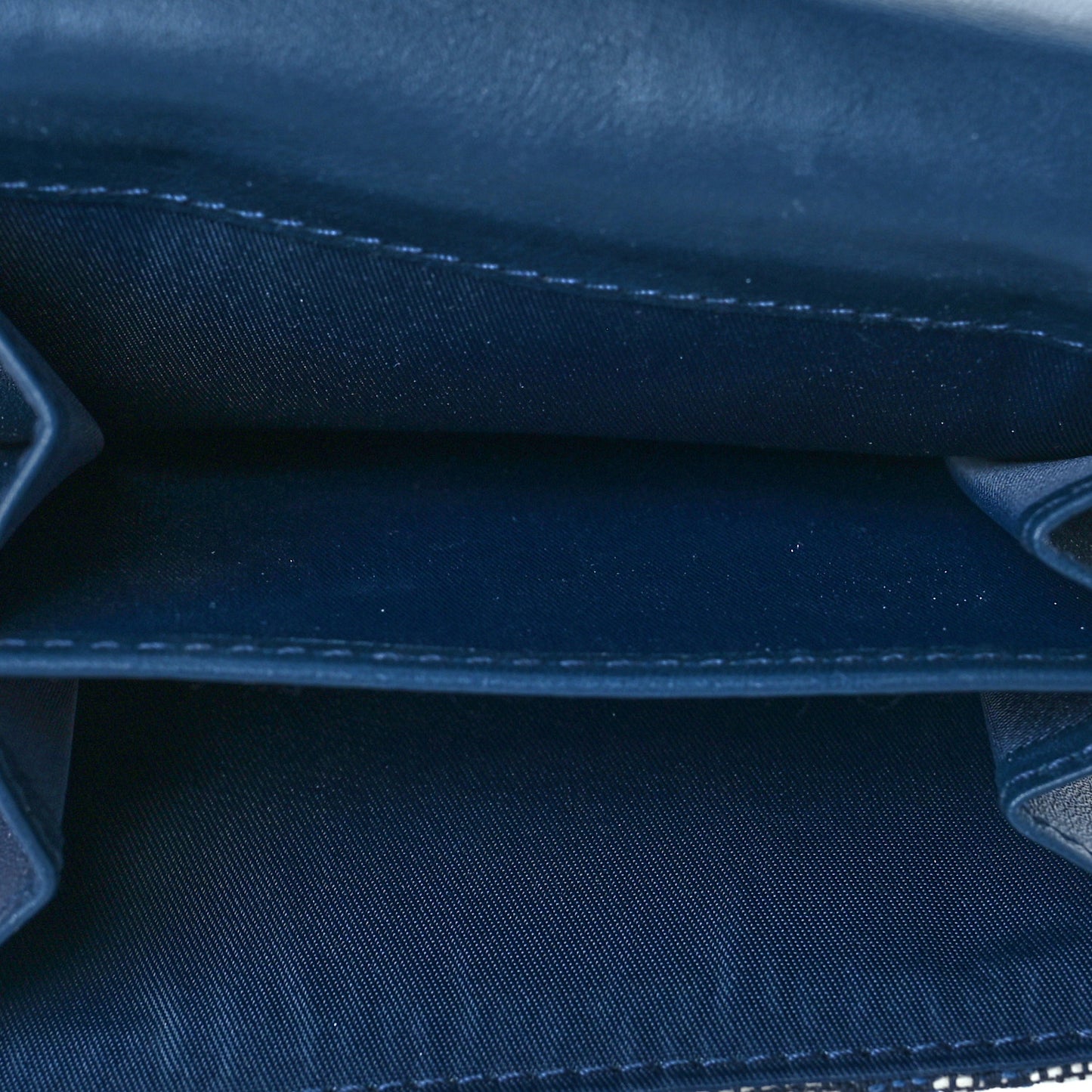 Monogram Compact Saddle Wallet Blue