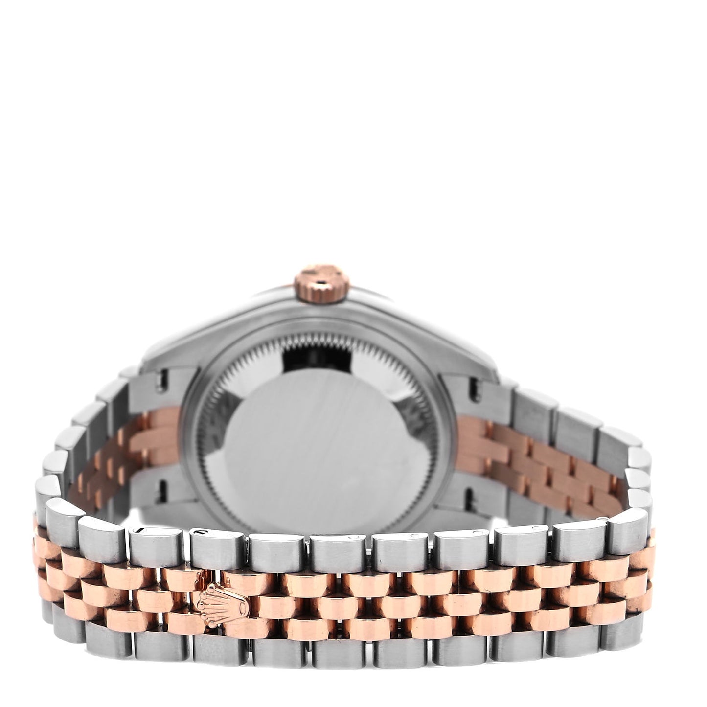 Stainless Steel 18K Everose Gold Diamond 28mm Oyster Perpetual Datejust Watch Sundust 279171