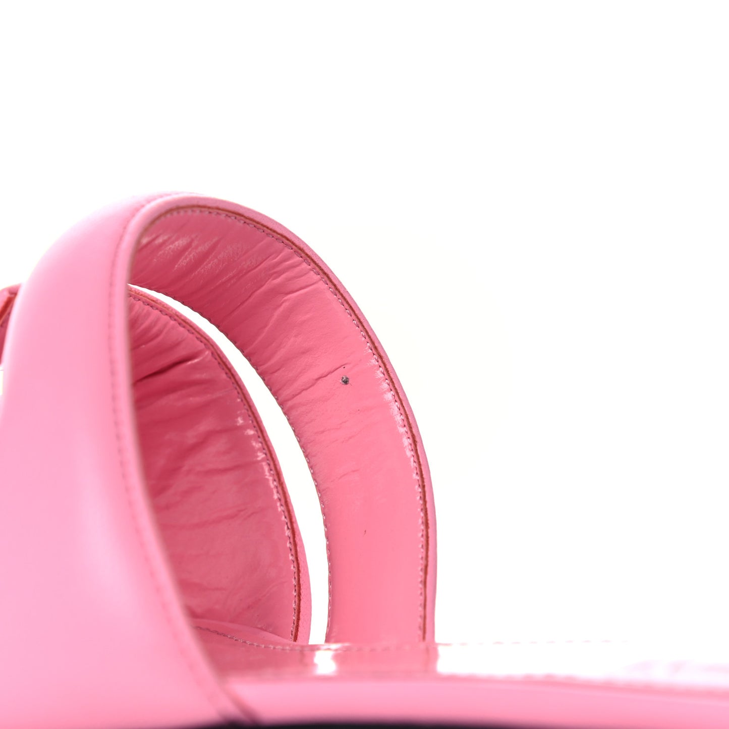Nappa G Flat Sandals 38 Baby Pink