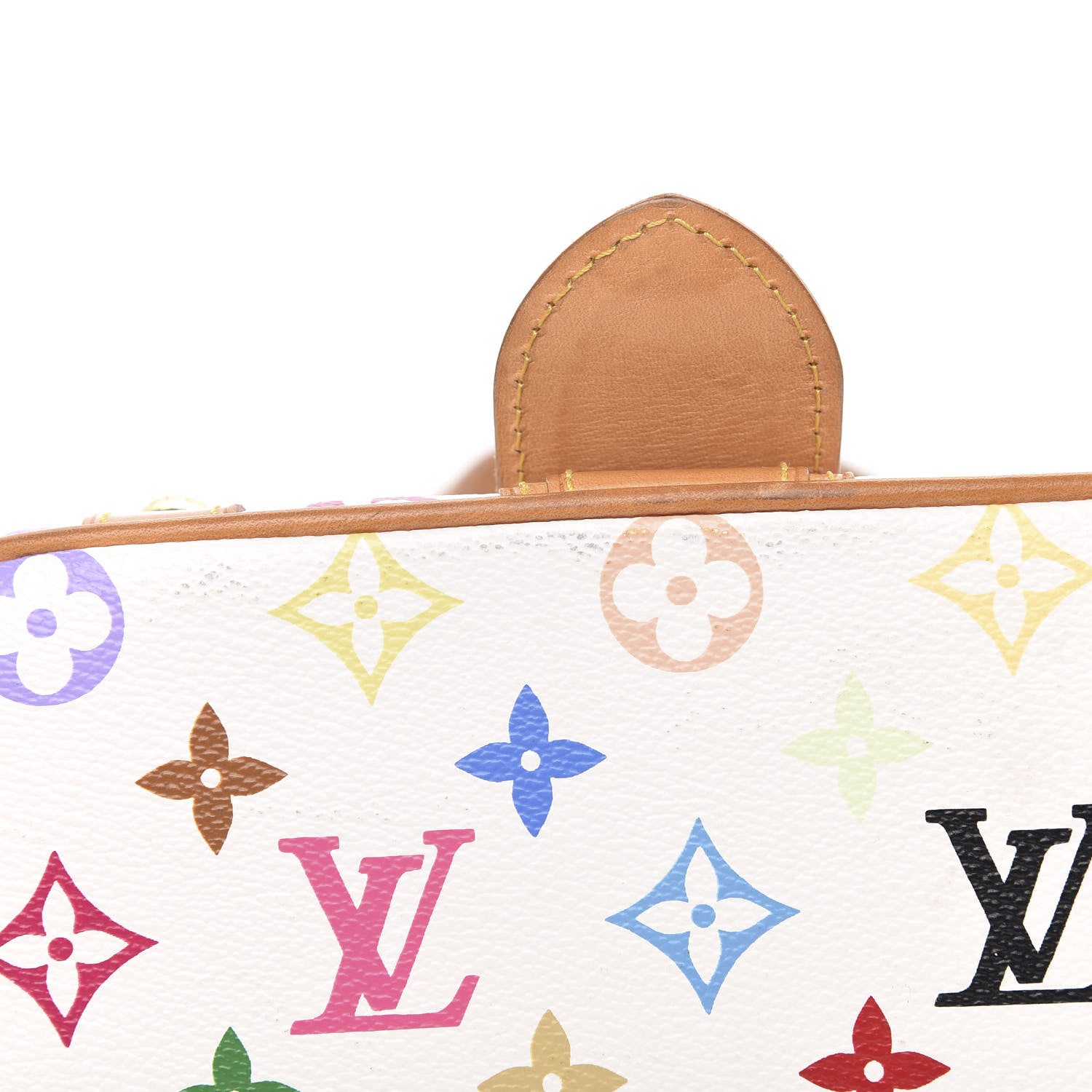 Louis Vuitton Monogram Multicolor Theda GM White 12 of 12