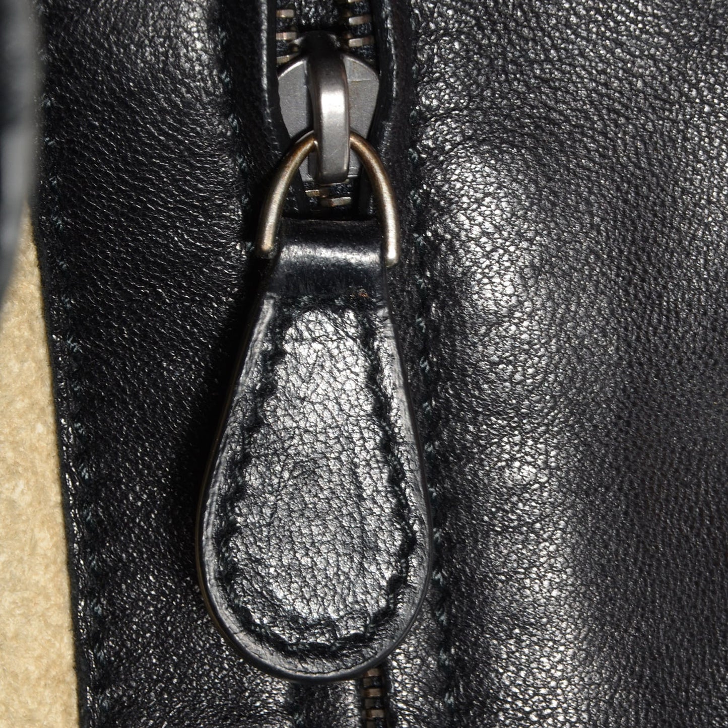 Nappa Intrecciato Parachute Bag Nero Black