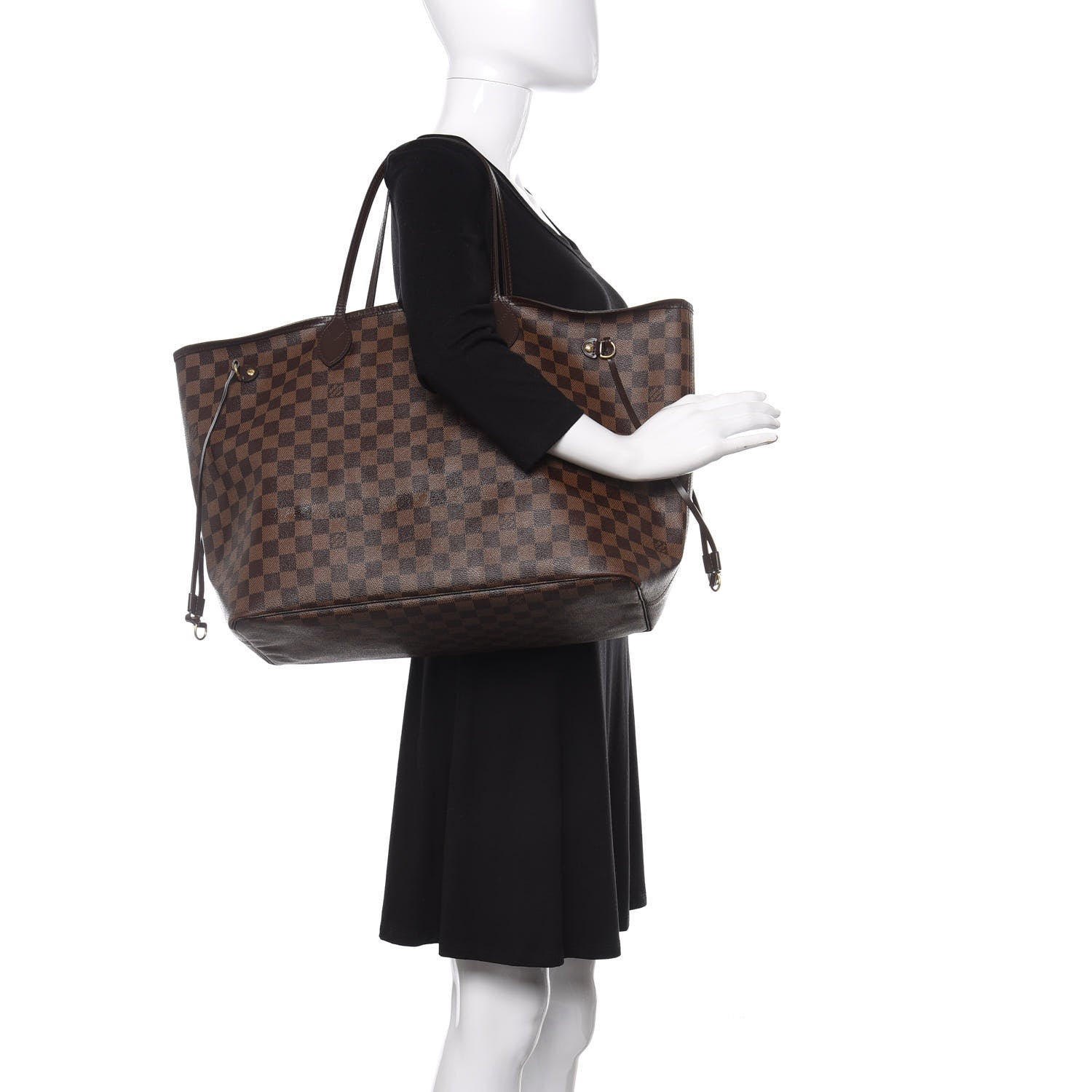 Louis Vuitton Damier Ebene Neo Neverfull GM 2 of 22