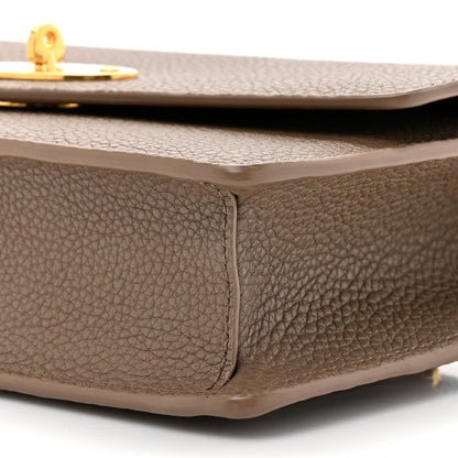 Mulberry Small Classic Grain Calfskin Small Darley Clay 8 of 10
