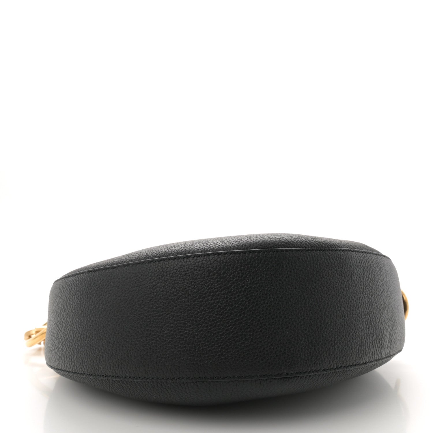 Burberry Grainy Calfskin Knight Arc Bag Black 4 of 9