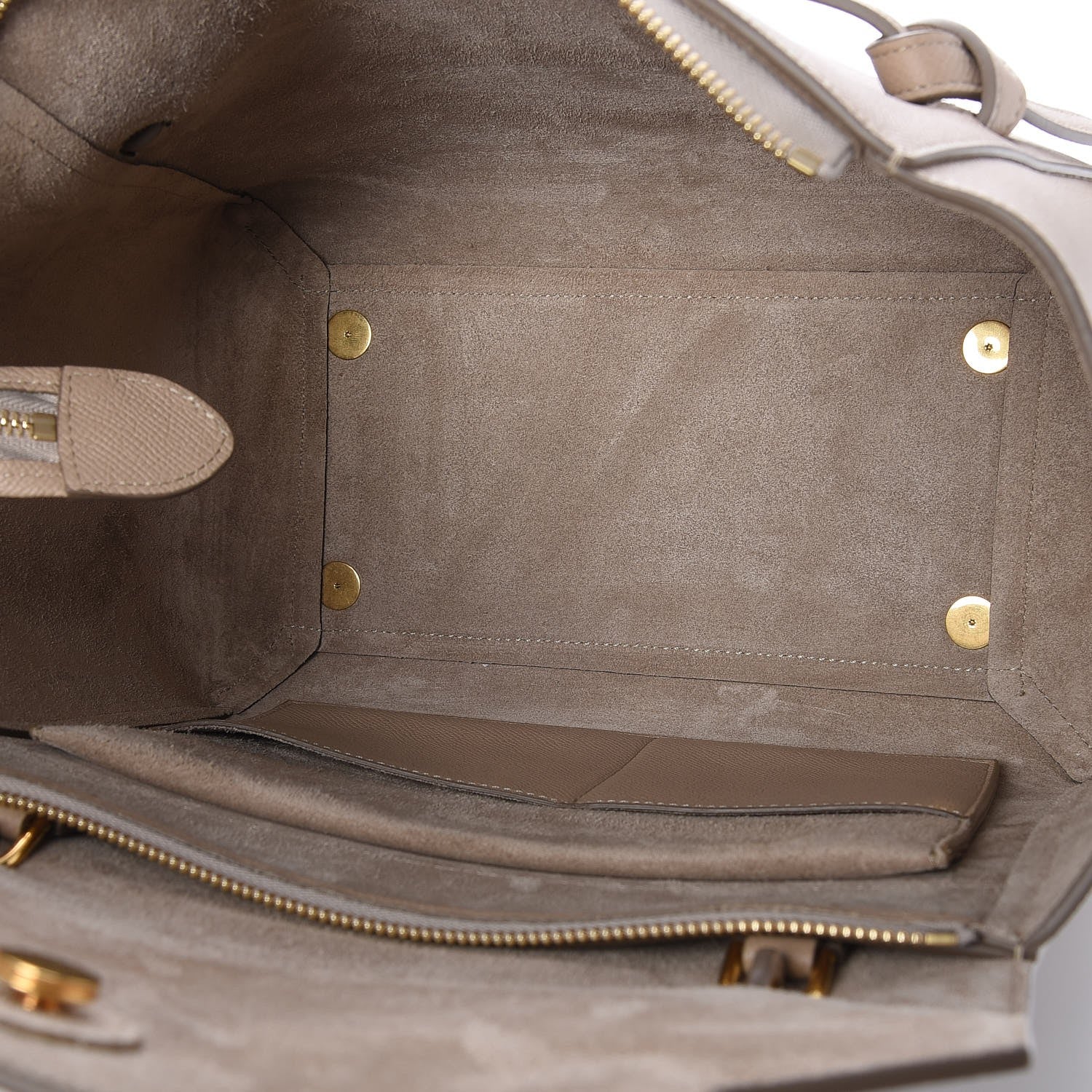 Celine Grained Calfskin Mini Belt Bag Light Taupe 5 of 7