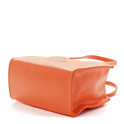 Telfar Vegan Leather Small Shopping Bag Orange 9 of 11
