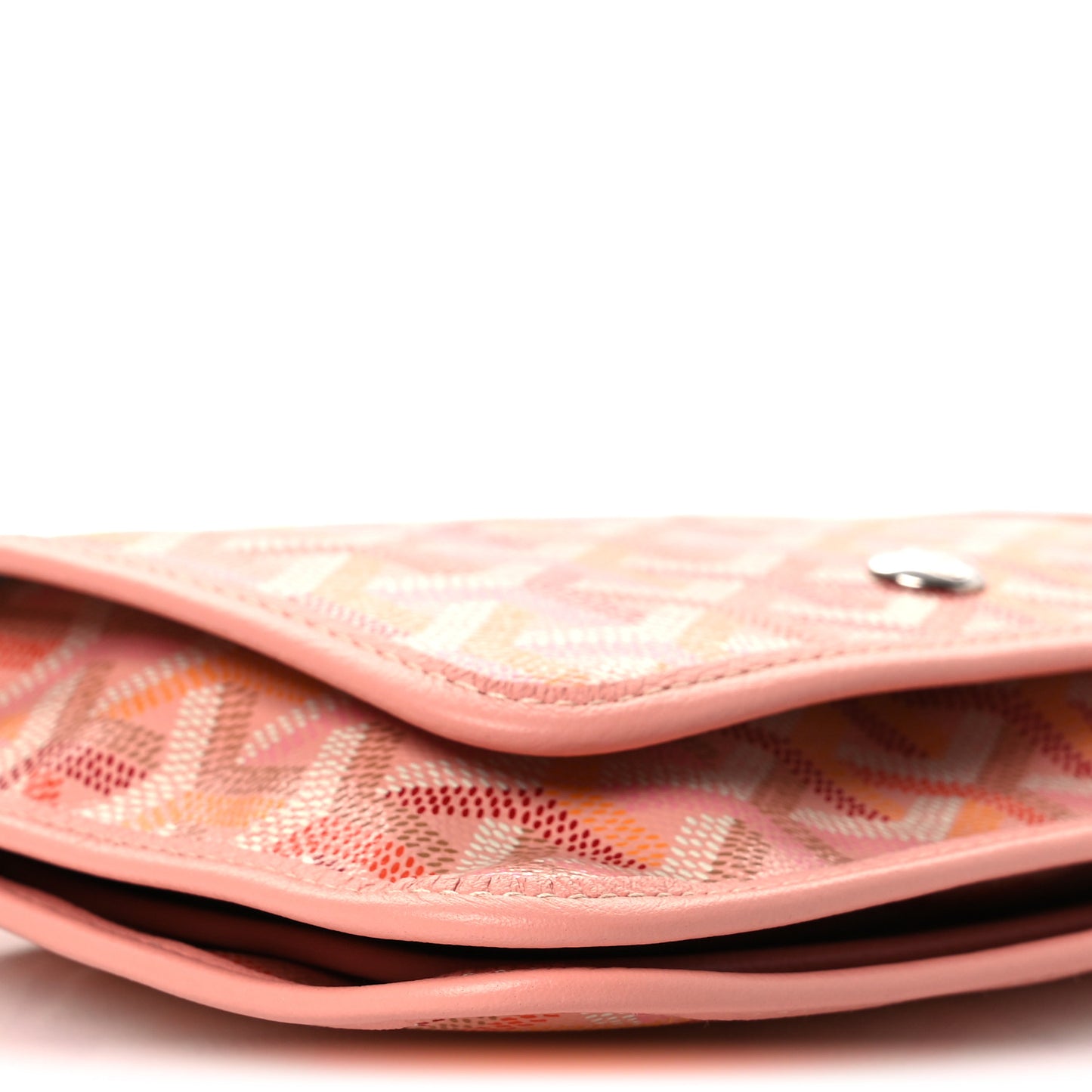 Goyardine Plumet Wallet Clutch Powder Pink