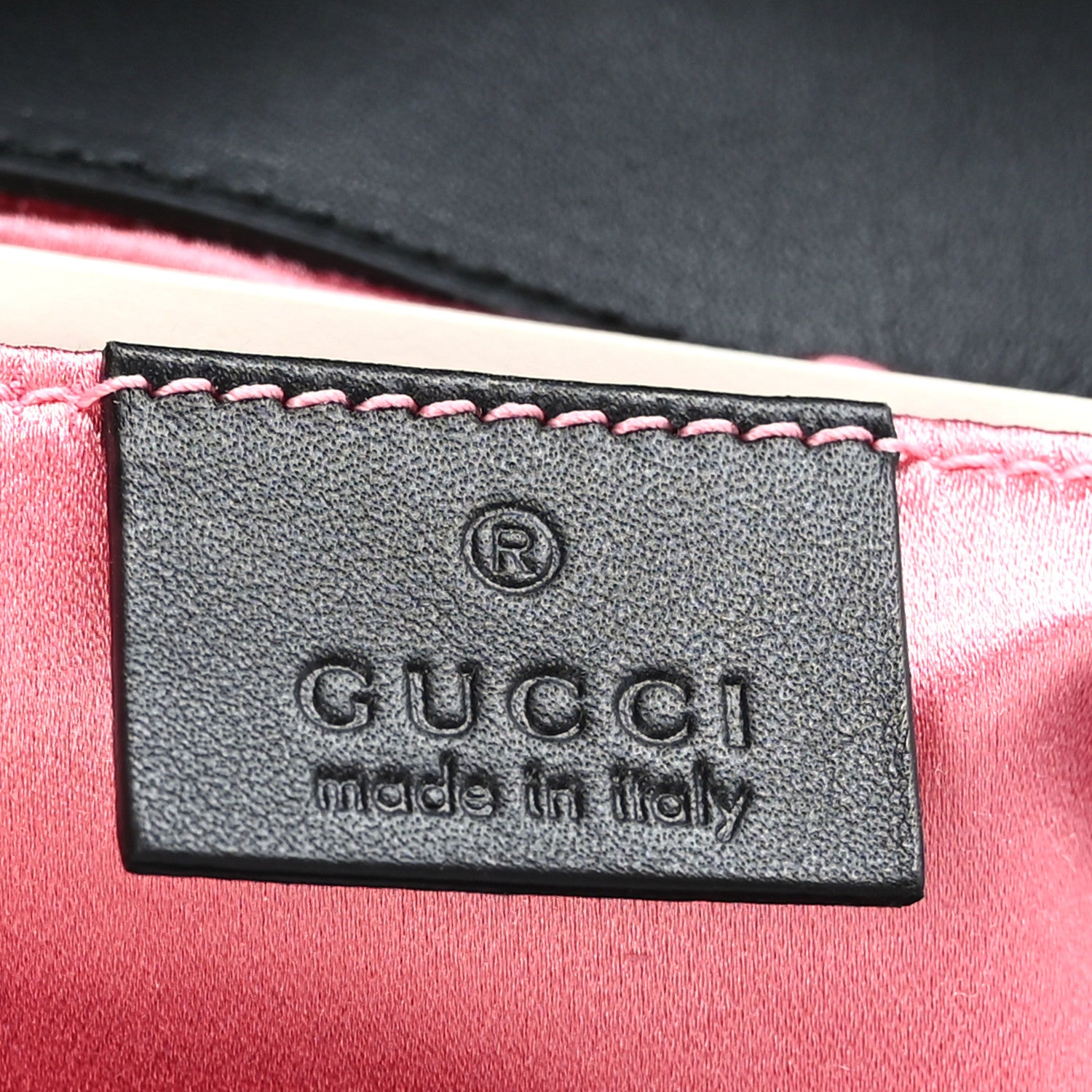 Gucci Velvet Matelasse Mini GG Marmont Shoulder Bag Black 8 of 10