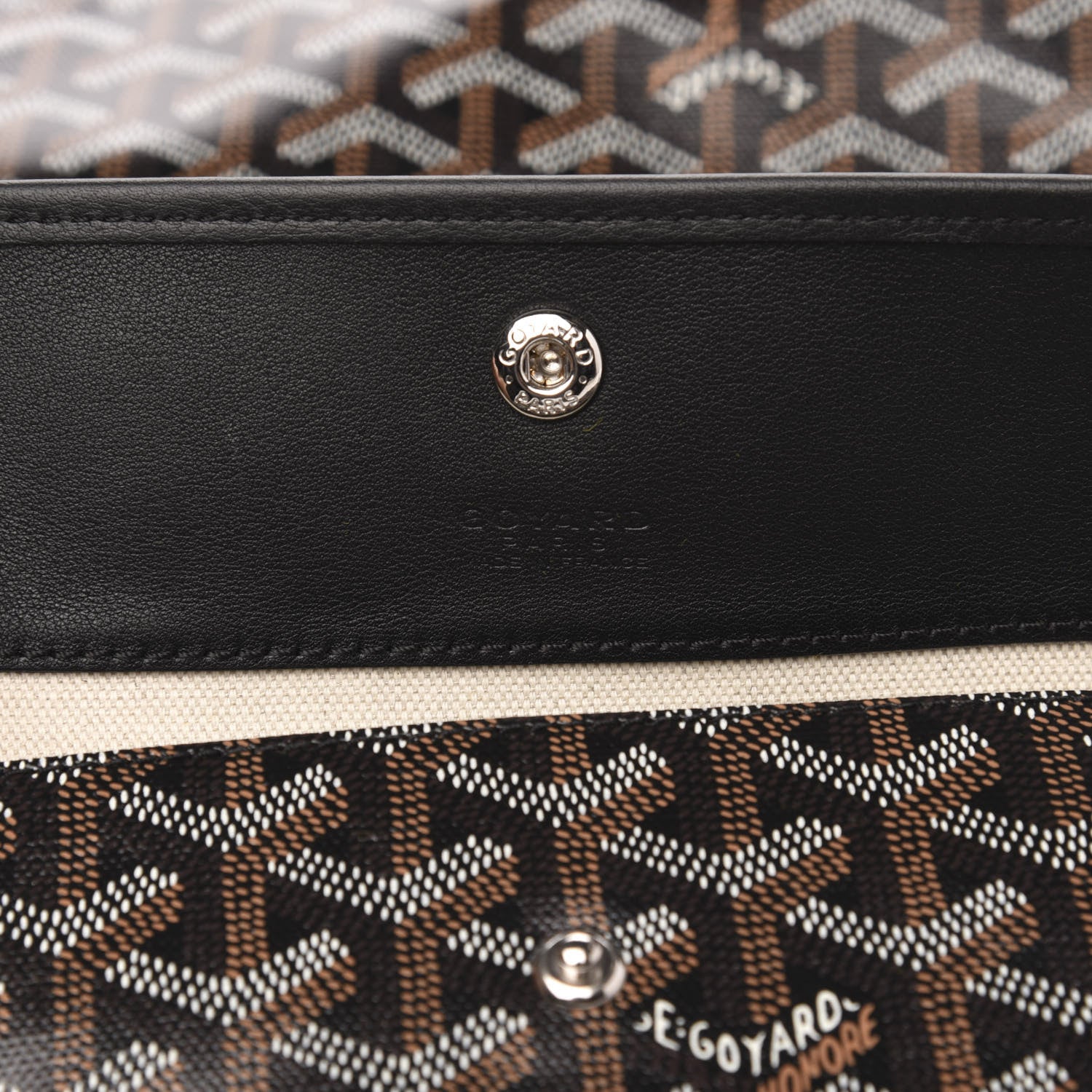 Goyard Goyardine Saint Louis PM Black 6 of 8