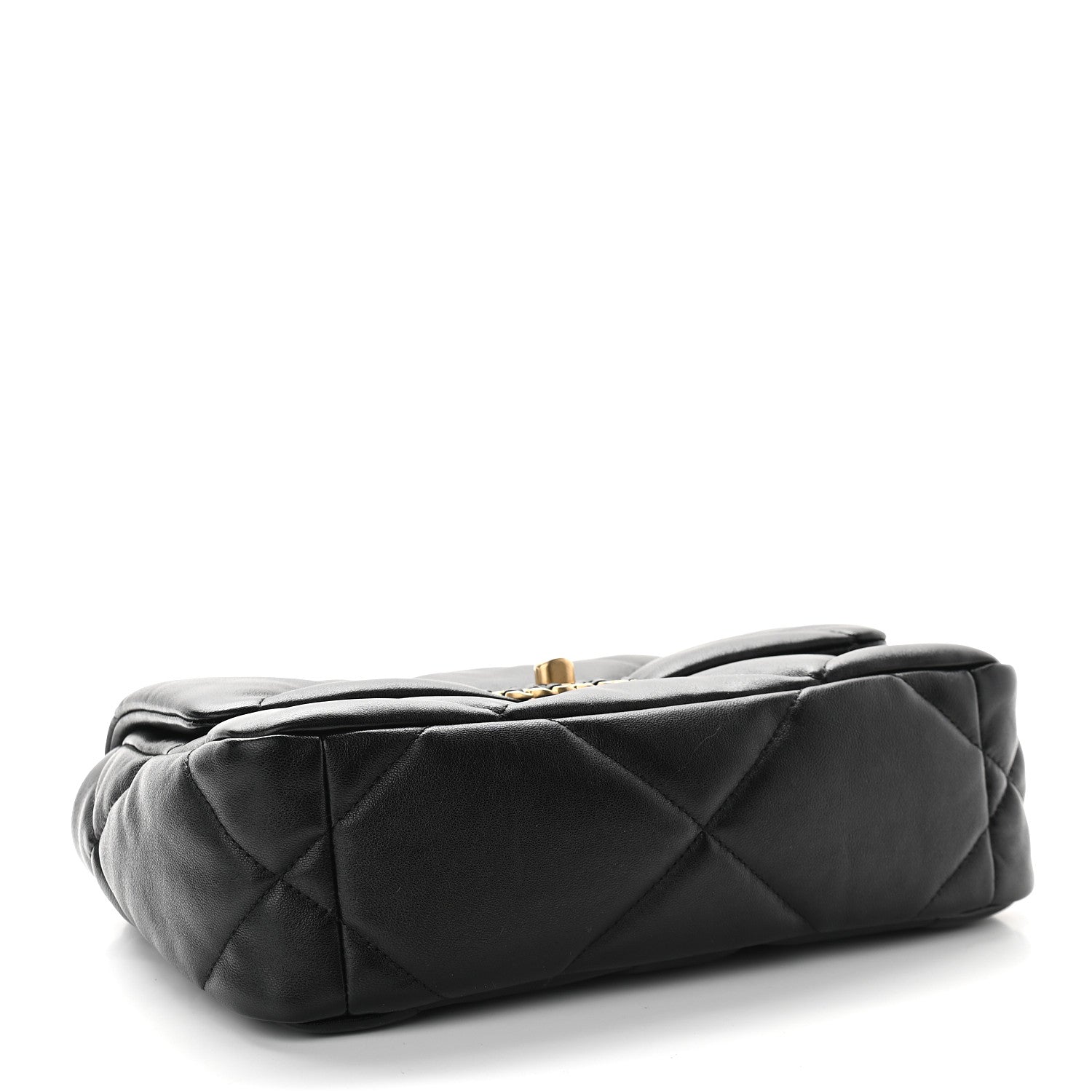 Chanel Lambskin Quilted Medium Chanel 19 Flap Black 4 of 9
