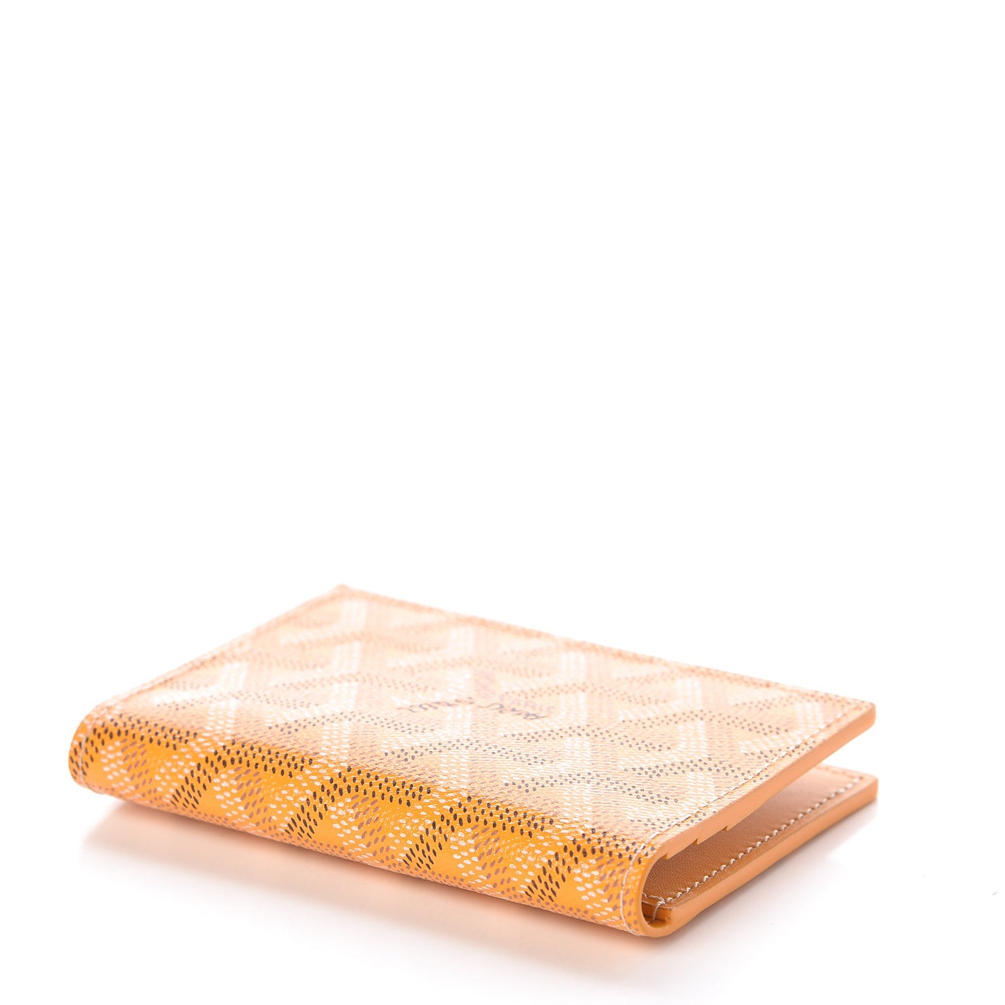 Goyardine Saint Marc Card Holder Yellow