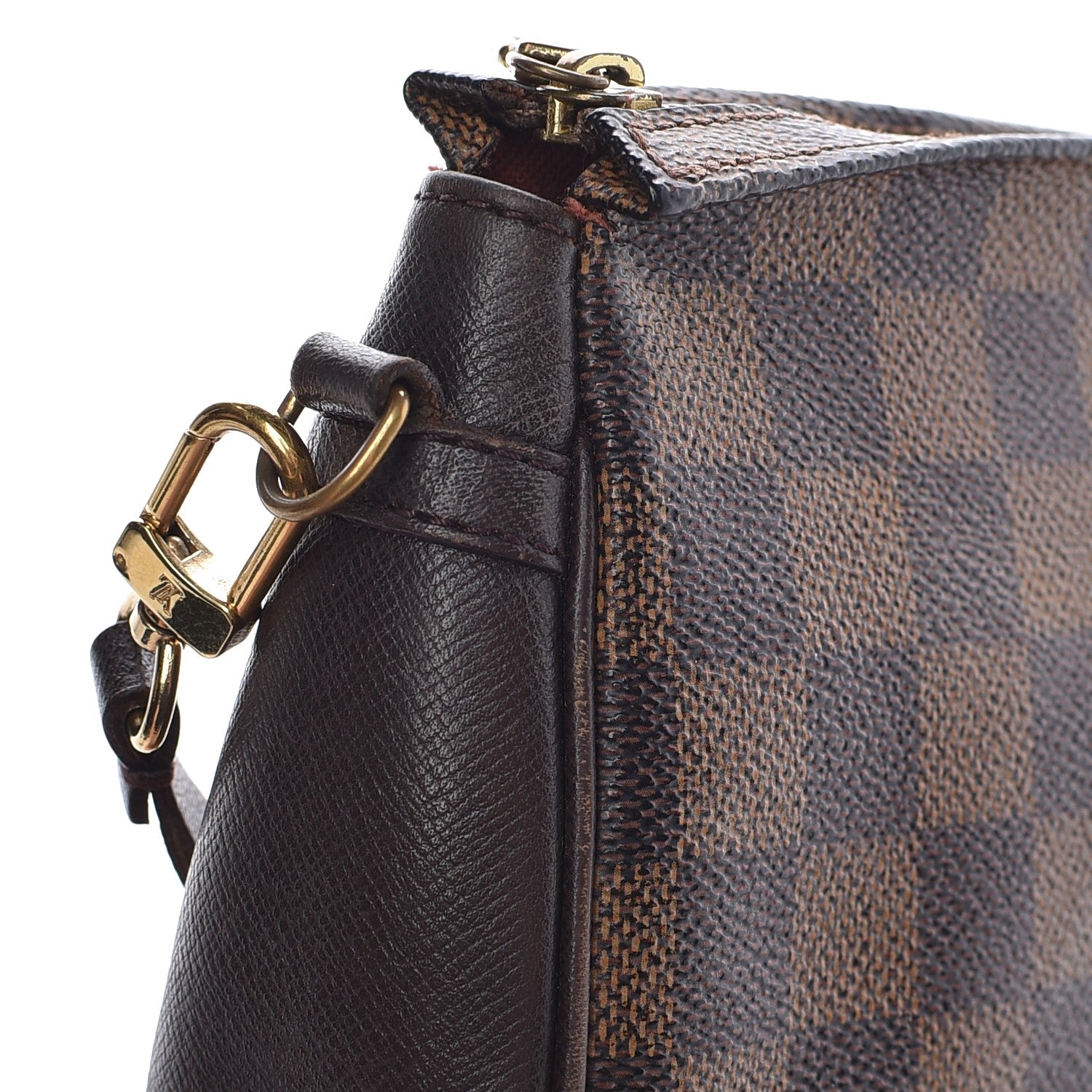 Louis Vuitton Damier Ebene Trousse Make Up Bag Pochette 15 of 18