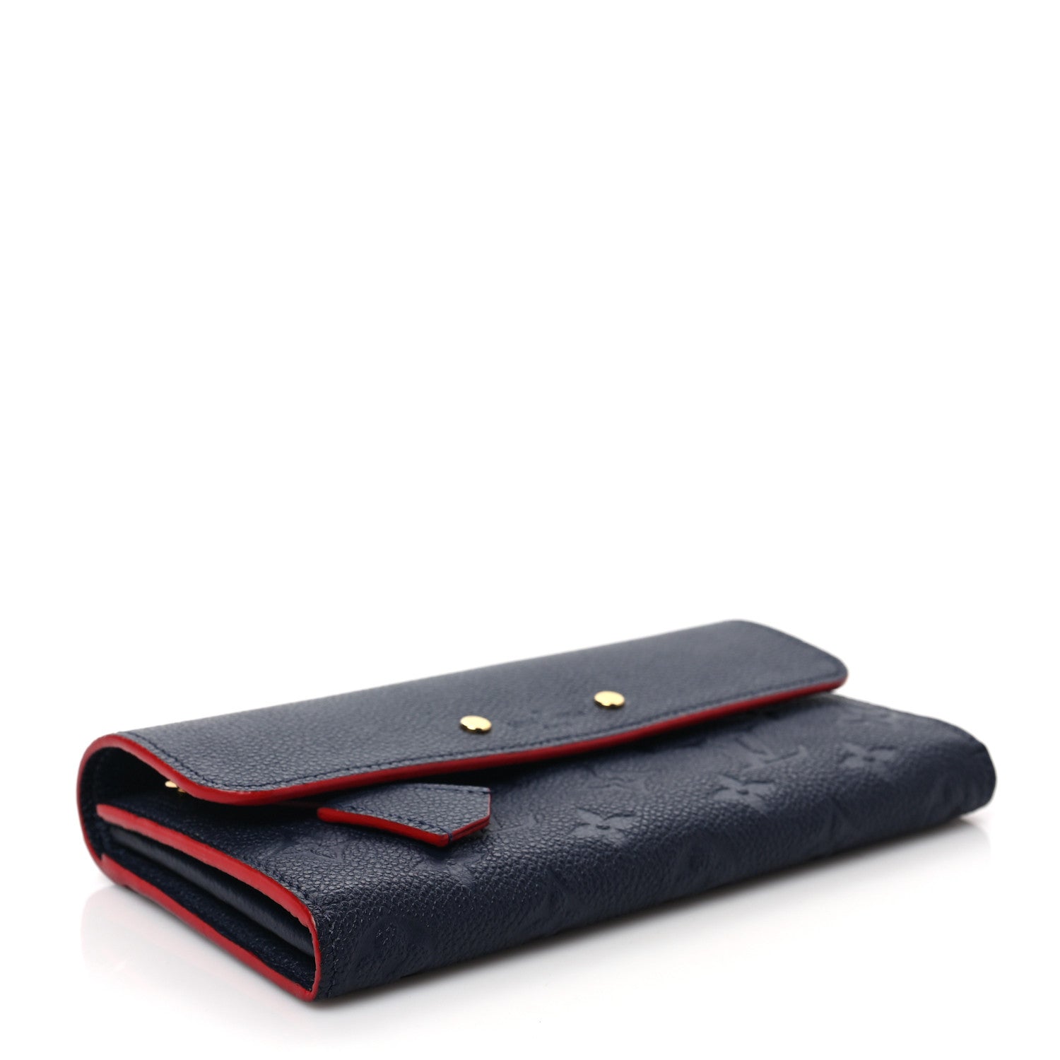 Louis Vuitton Empreinte Pont-Neuf Wallet Marine Rouge 4 of 7